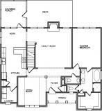 Home Plan - Main Level