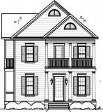 Home Plan - Front View