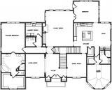 Home Plan - Main Level