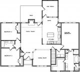 Home Plan - Main Level