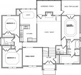 Home Plan - Main Level