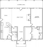 Home Plan - Main Level