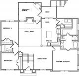 Home Plan - Main Level