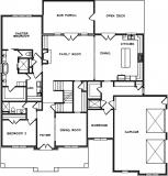 Home Plan - Main Level