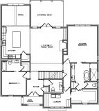 Home Plan - Main Level